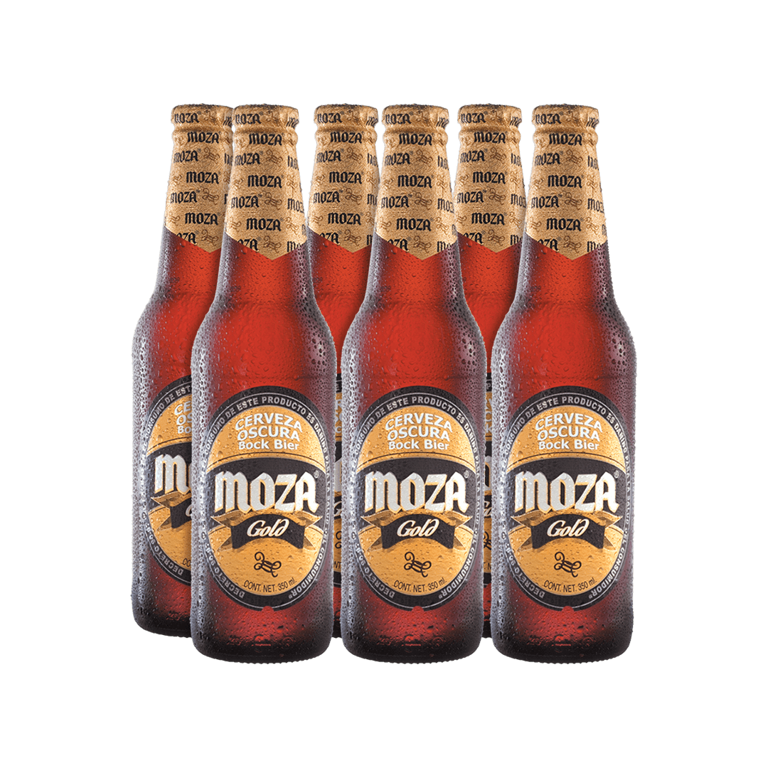 Cerveza Moza Gold 6 Pack